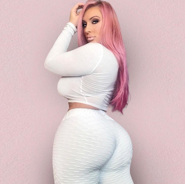 Honeycomb Push Up Gym Leggings