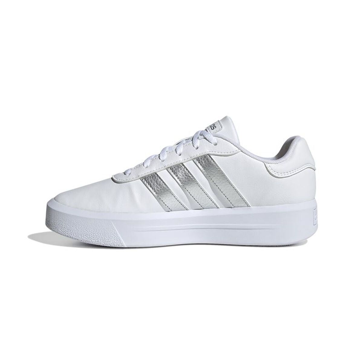 Women's casual trainers Adidas Court Platform White