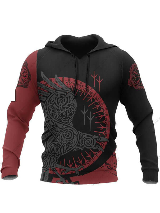 Men's Hoodie 3D Digital Printing Hoodie featuring intricate patterns and vibrant colors.